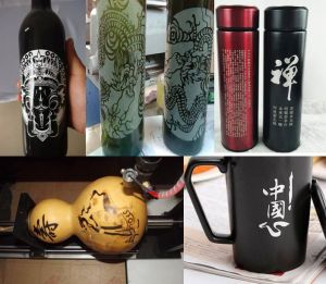 临夏回族自治州酒瓶葫芦工艺品激光雕刻机